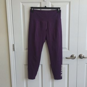 Purple althletic leggings